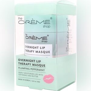 The Crème Shop Plumping Peppermint Lip Therapy Masque. NEW in box!